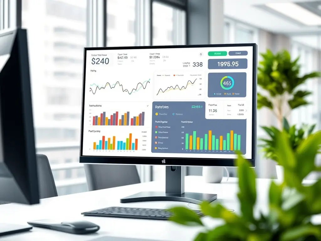 A dashboard displaying detailed financial analytics and reports, illustrating Ramp's ability to provide actionable insights into business finances.